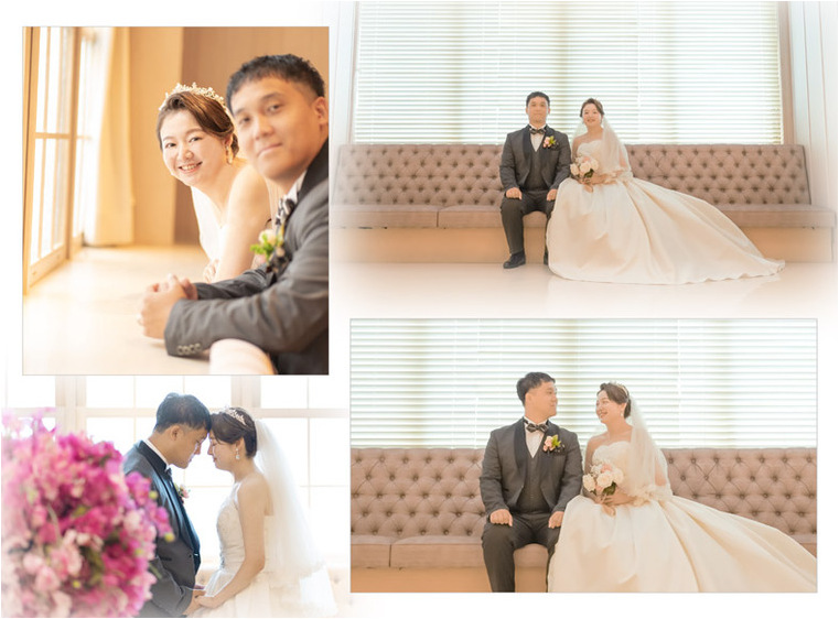 2頁目：結婚式アルバム