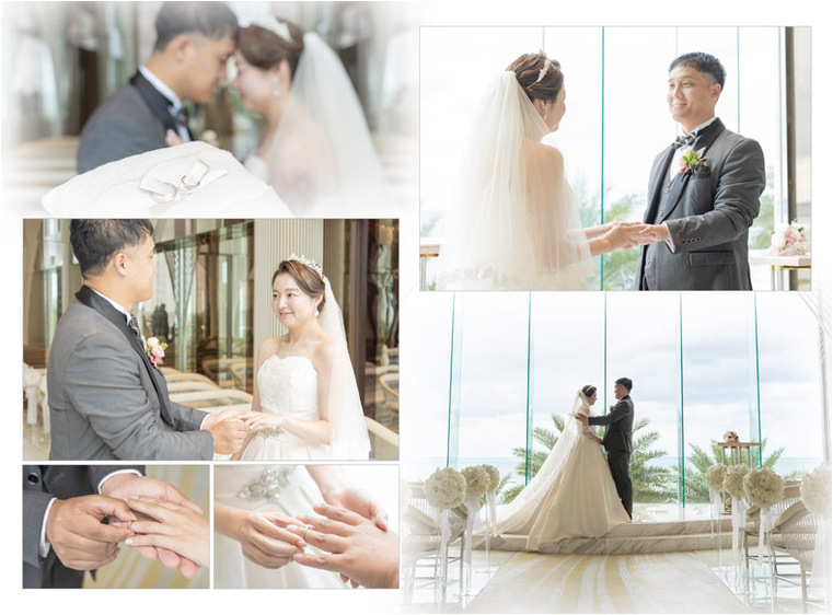 4頁目：結婚式アルバム