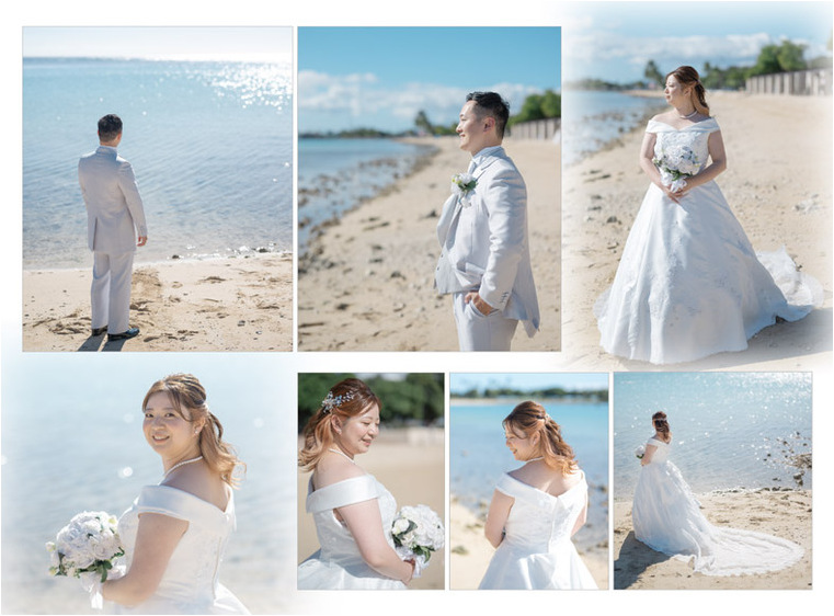 4頁目：結婚式アルバム