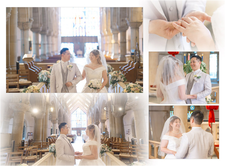 8頁目：結婚式アルバム
