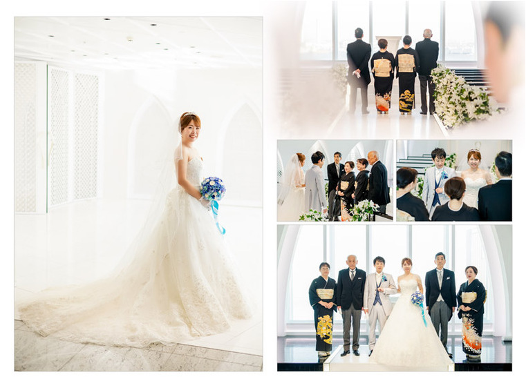 5頁目：結婚式アルバム