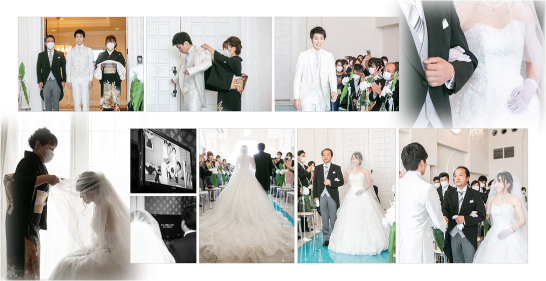3頁目：結婚式アルバム