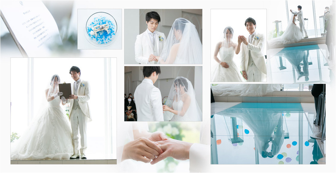 5頁目：結婚式アルバム