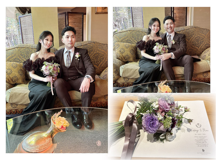 4頁目:結婚式アルバム