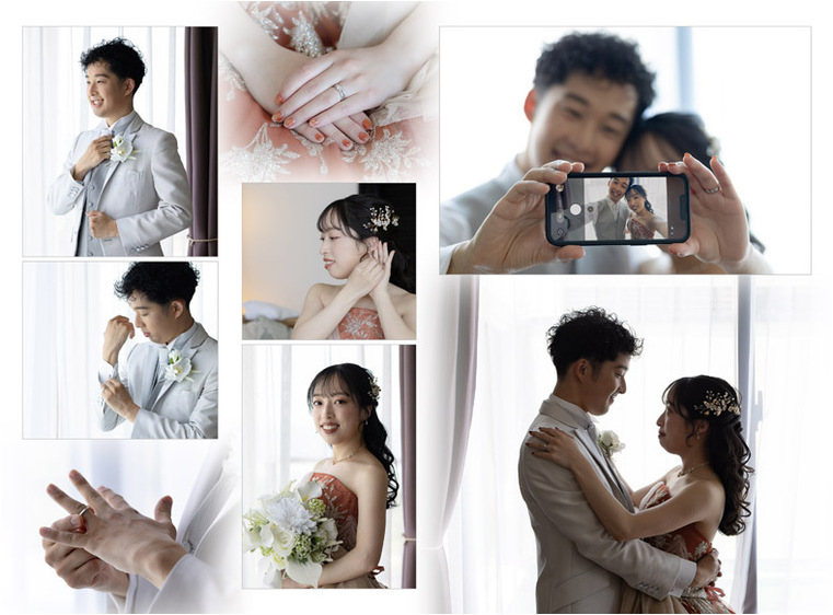 2頁目：結婚式アルバム
