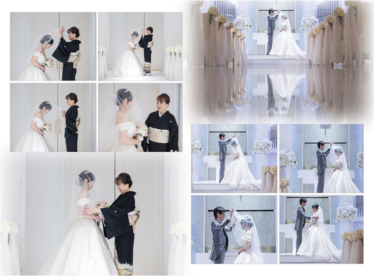2頁目：結婚式アルバム