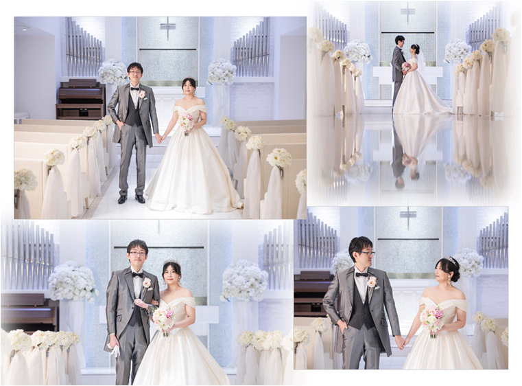 5頁目：結婚式アルバム