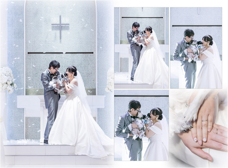 7頁目：結婚式アルバム