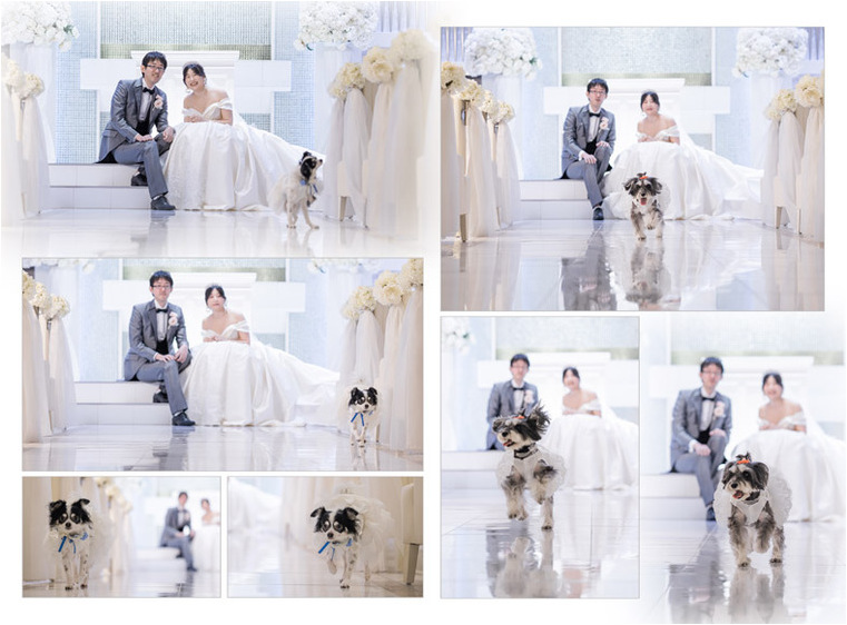 8頁目：結婚式アルバム