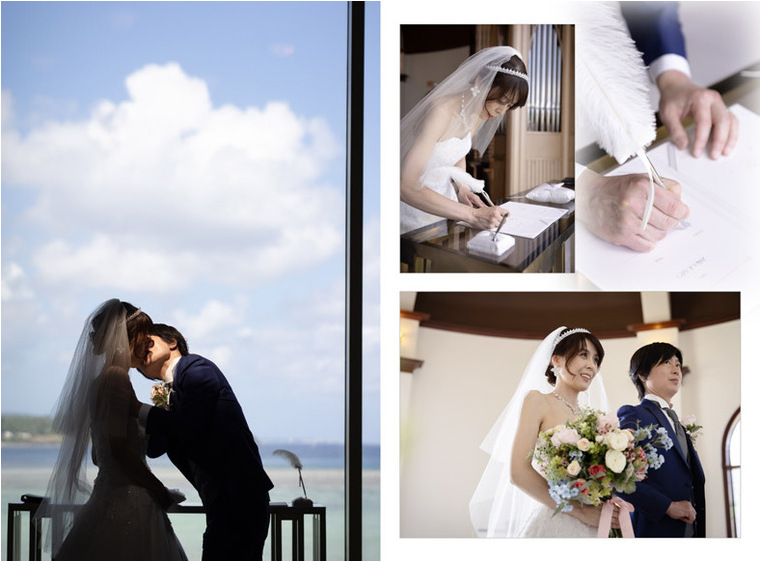 5頁目：結婚式アルバム