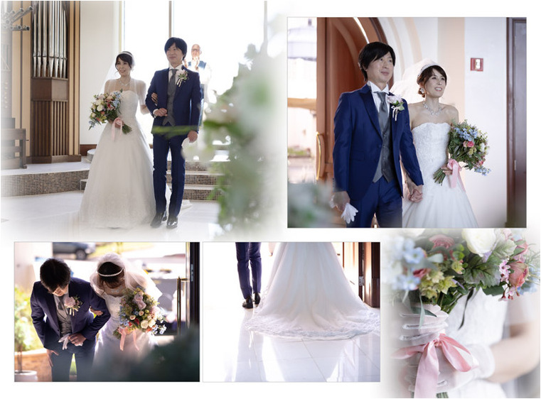 6頁目：結婚式アルバム