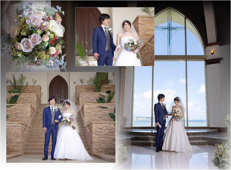 8頁目：結婚式アルバム