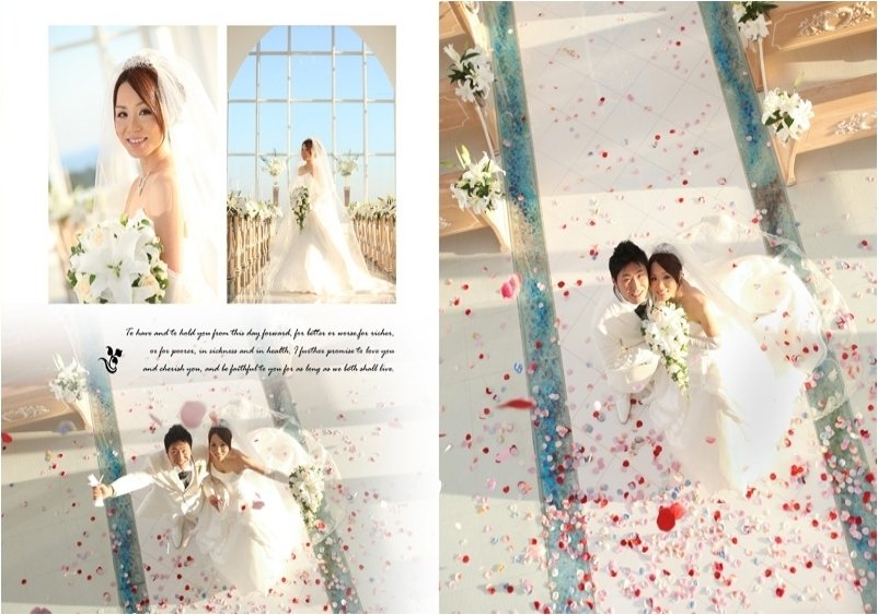 3頁目：結婚式アルバム