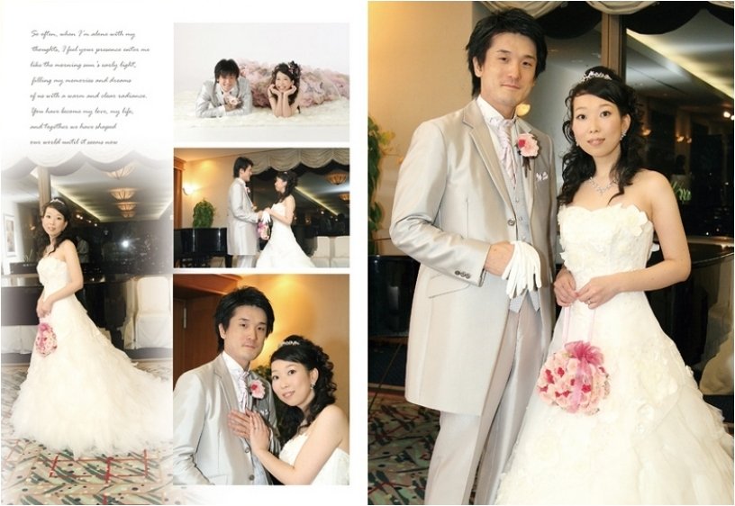 11頁目：結婚式アルバム