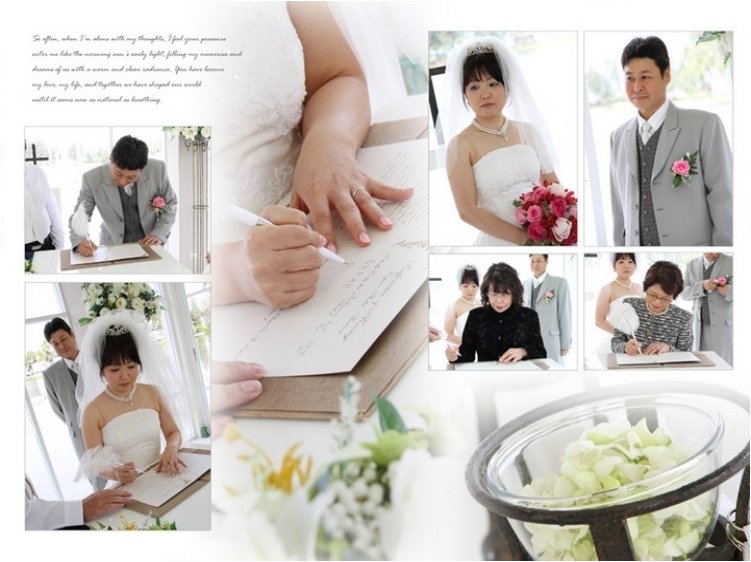 
贅沢なリゾート感とタイの伝統を感じることができる結婚式となりました。8頁目：結婚式アルバム