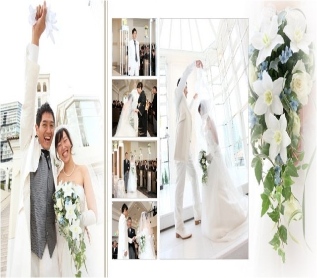 3頁目：結婚式アルバム