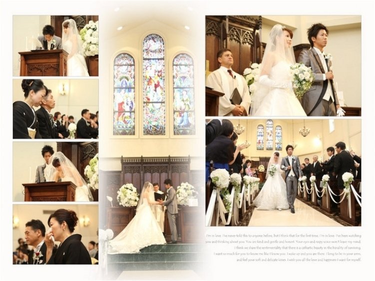 9頁目：結婚式アルバム