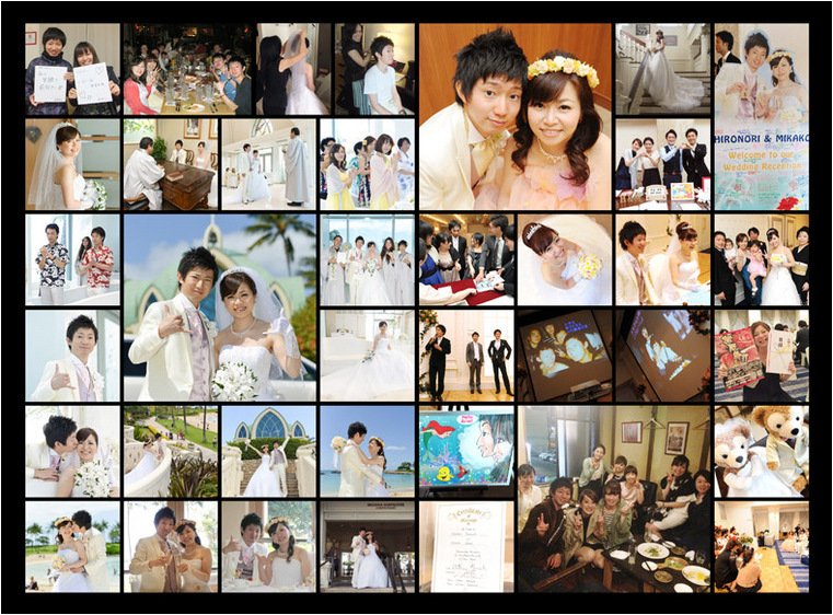 21頁目：結婚式アルバム