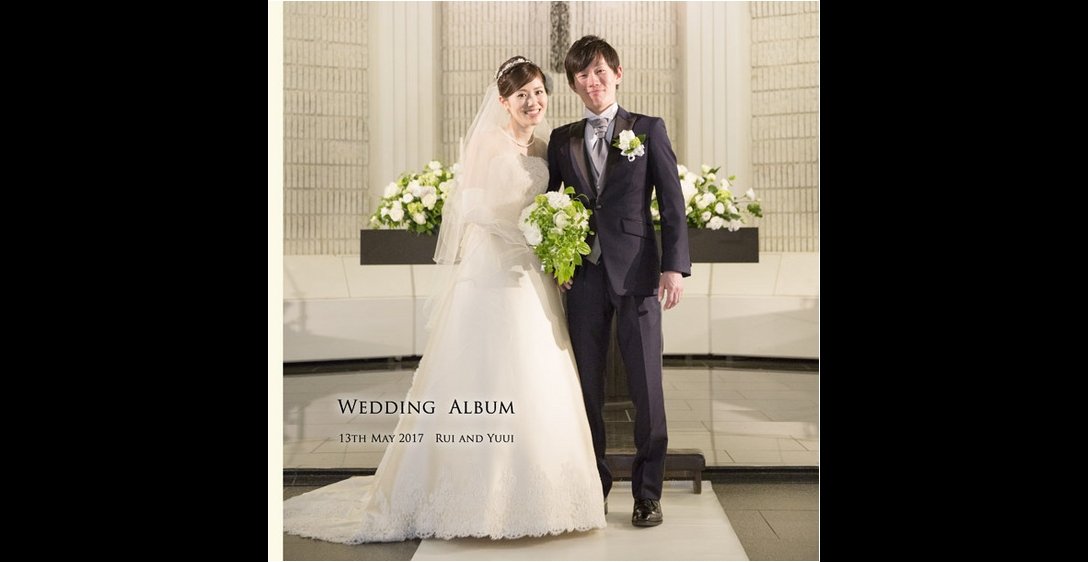 大学の卒業生、関係者が結婚式を挙げることができるキャンパス内にある、神戸松蔭女子学院大学チャペル。1頁目：結婚式アルバム