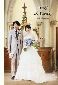 【挙式・披露宴】 プロ撮りではない写真を駆使して新郎新婦のご意見を多く取り入れて制作しました。
